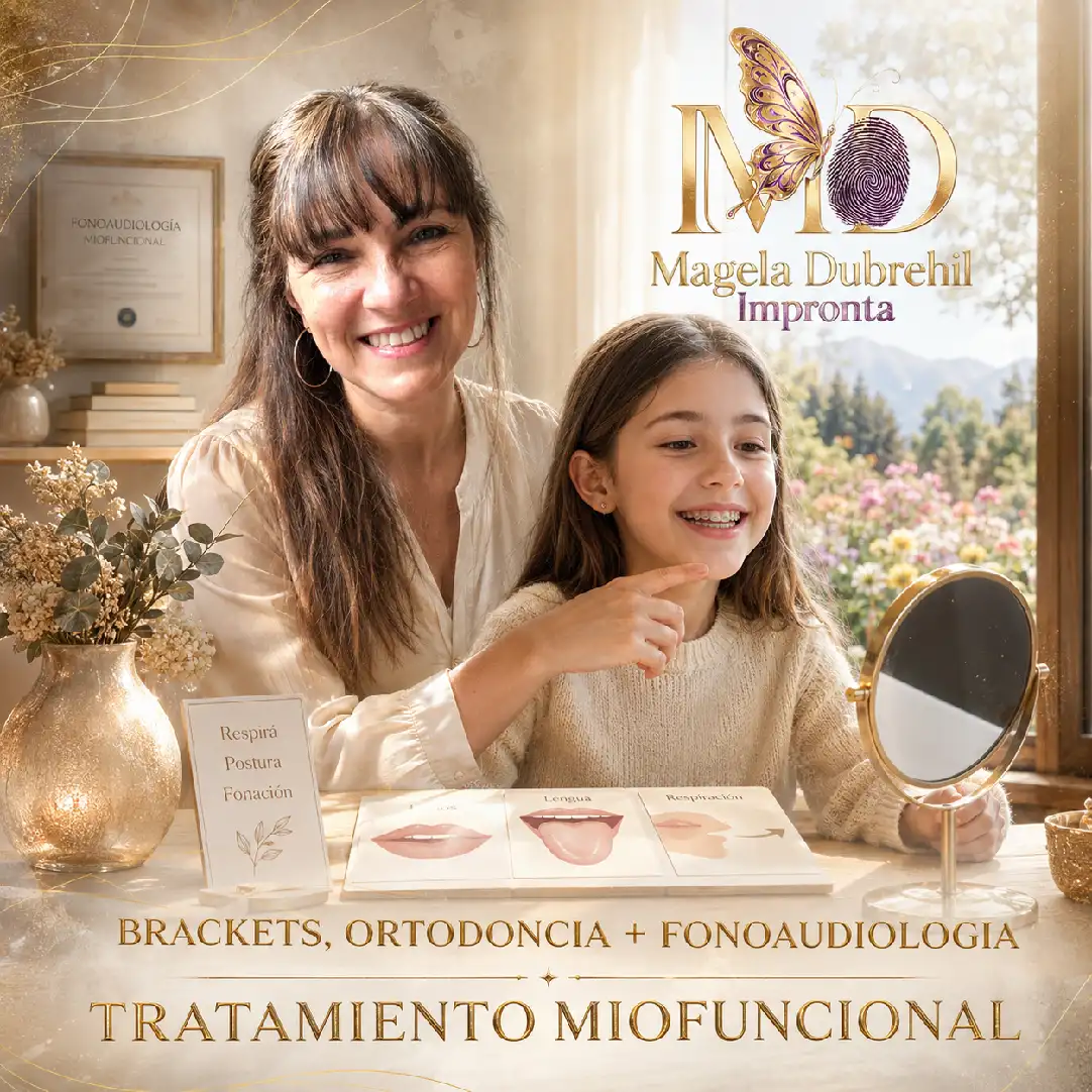 BRACKETS, ORTODONCIA + FONOAUDIOLOGIA TRATAMIENTO MIOFUNCIONAL