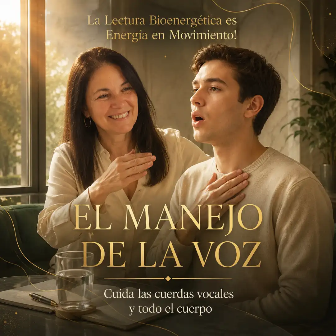 La Lectura Bioenergética es Energía en Movimiento! EL MANEJO DE LA VOZ