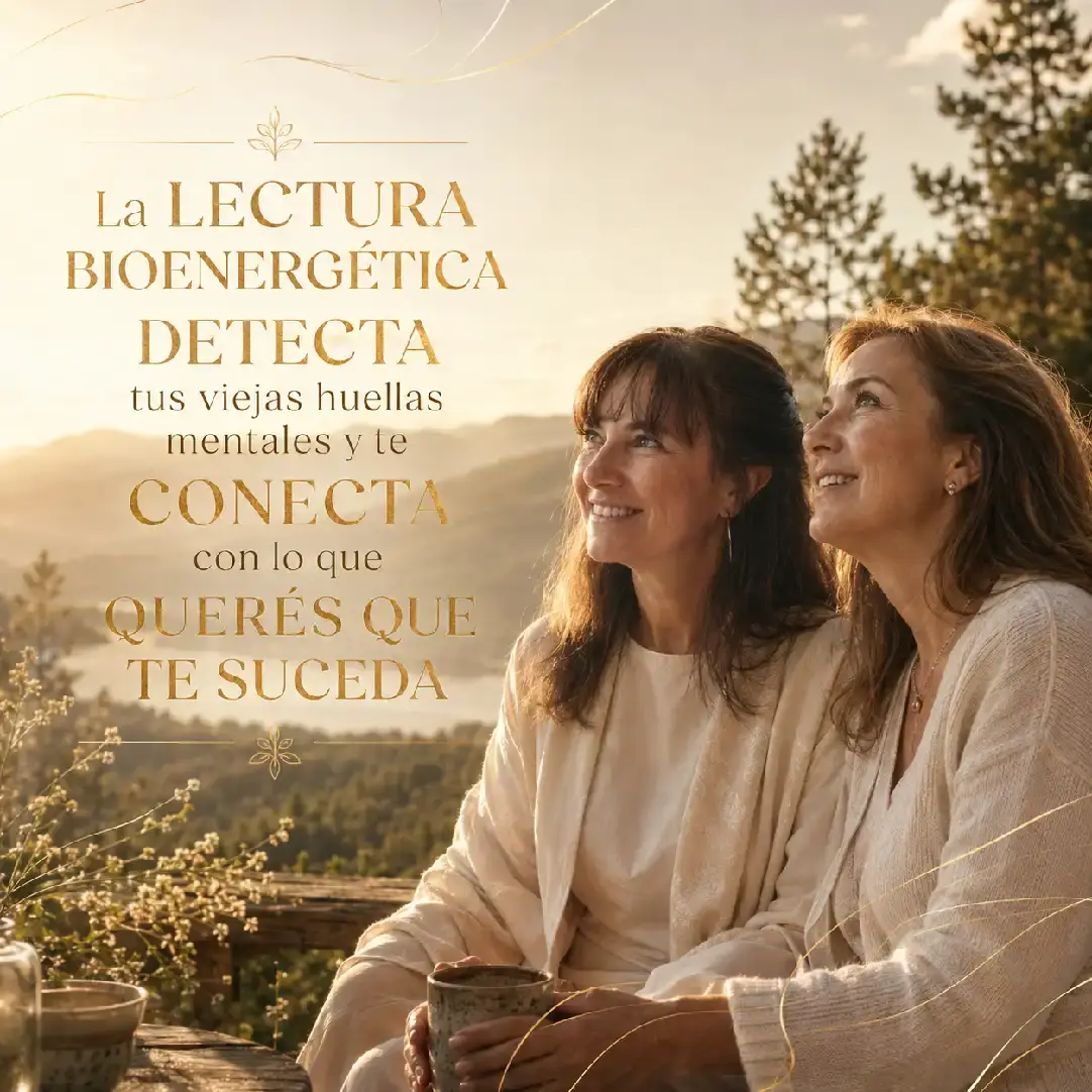 La LECTURA BIOENERGÉTICA DETECTA tus viejas huellas mentales y te CONECTA con lo que QUERÉS QUE TE SUCEDA