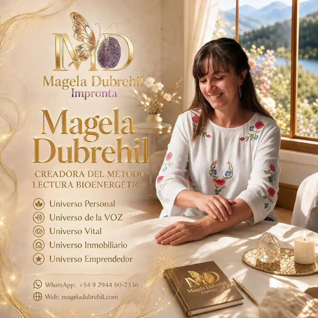 Magela Dubrehil CREADORA DEL MÉTODO Magela Dubrehil creadora del Método de Lectura Bioenergética