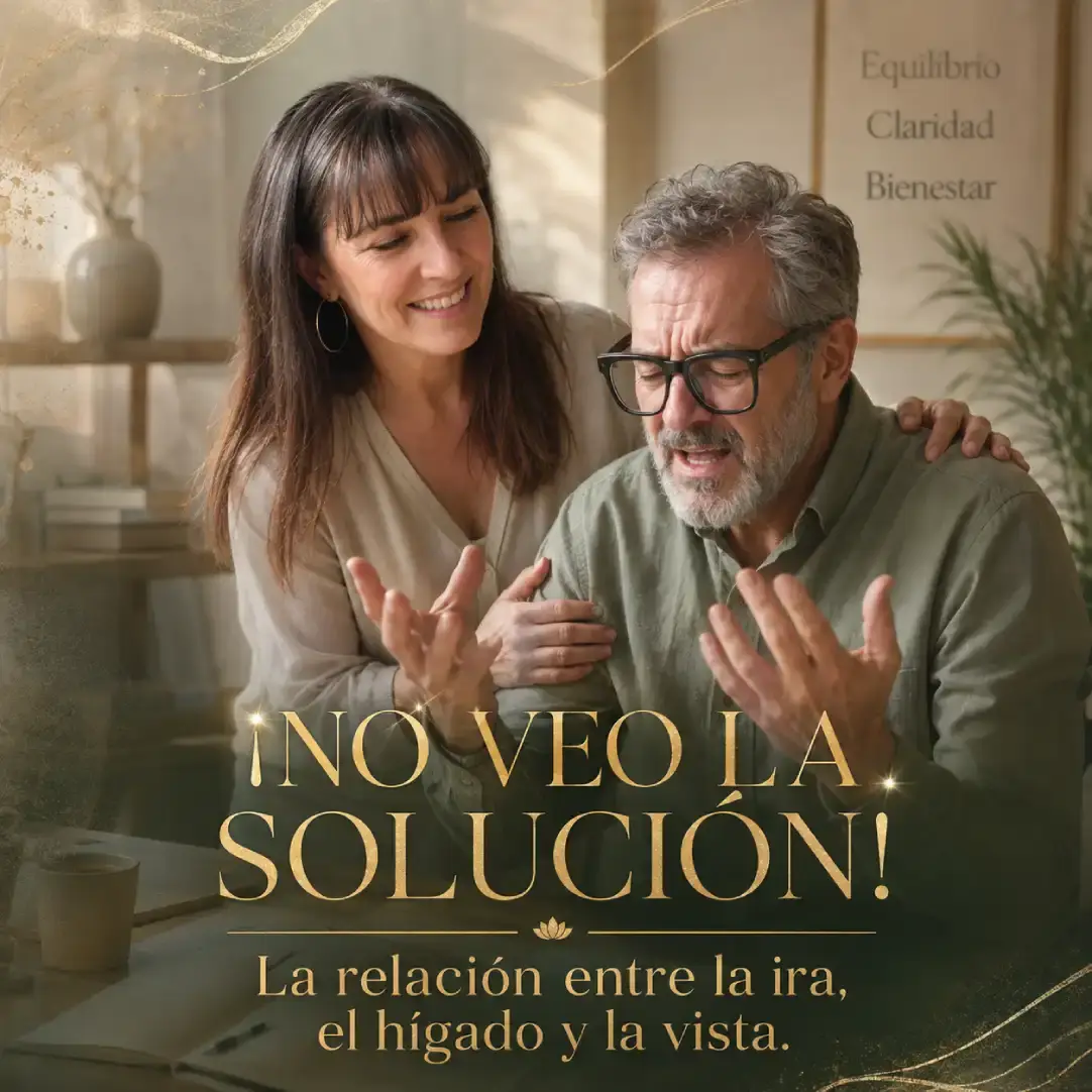 “¡NO VEO LA SOLUCIÓN!” La relación entre la ira, el hígado y la vista.