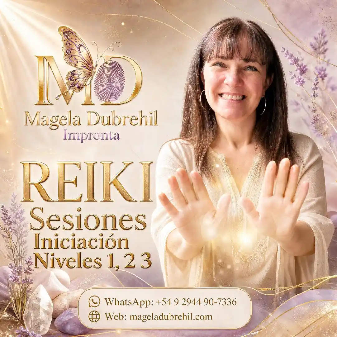 Magela Dubrehil REIKI. Sesiones e Iniciación Niveles 1, 2 y 3